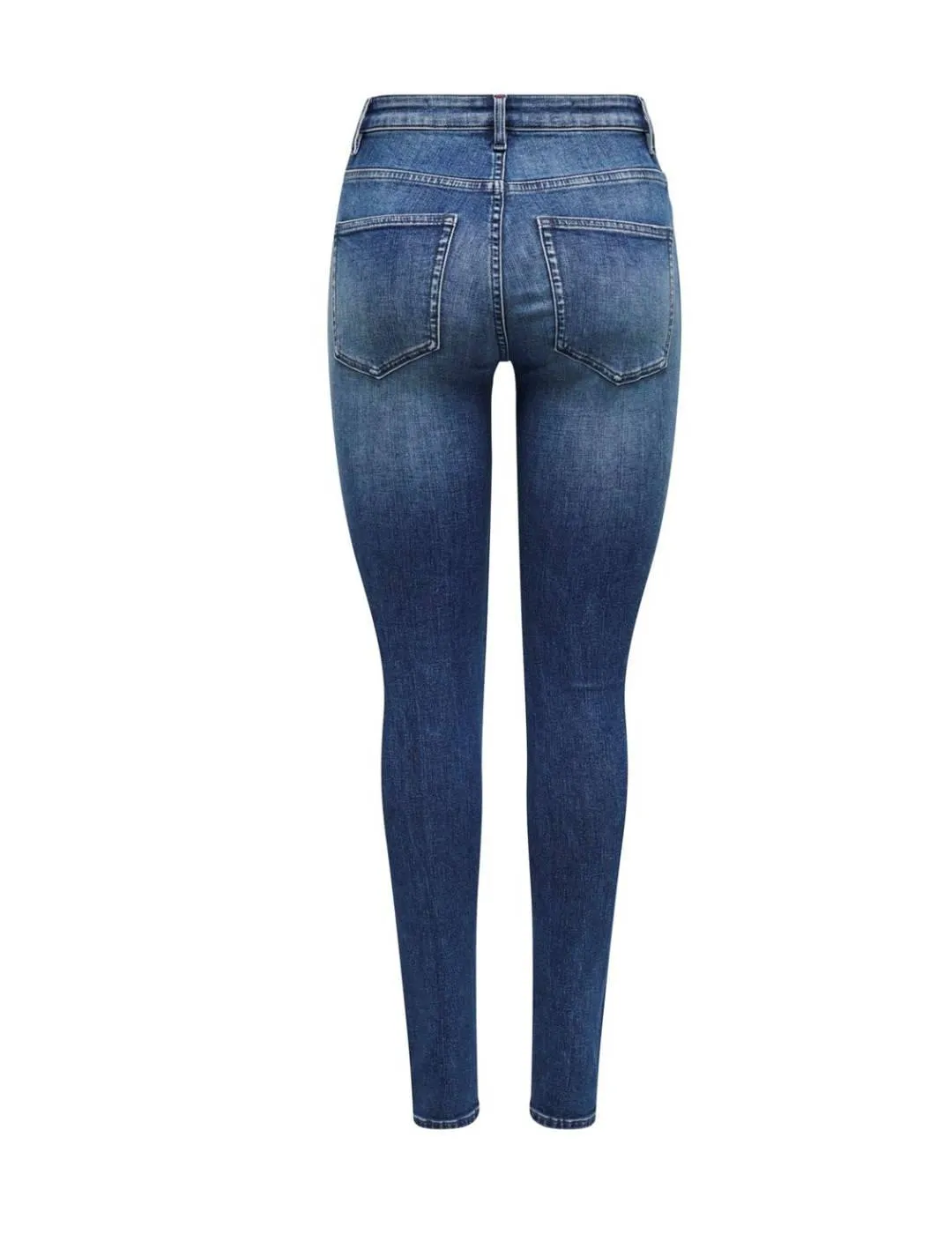 Pantalón vaquero Only Travis skinny azul marino para mujer