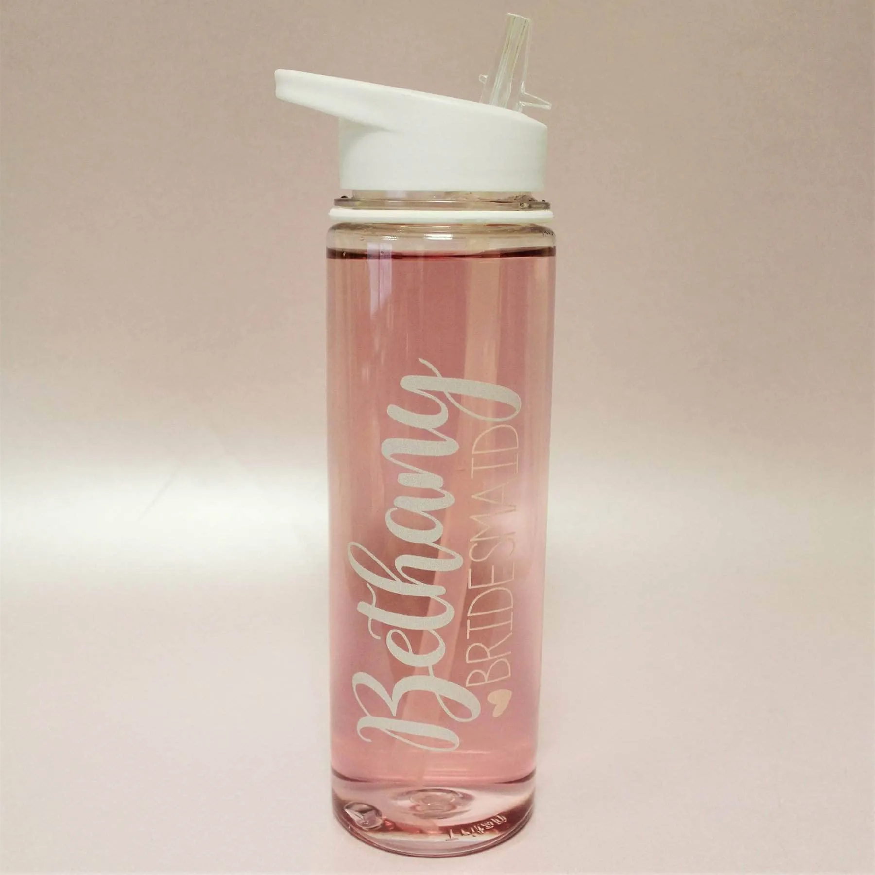 Personalised Wedding Party Water Bottle