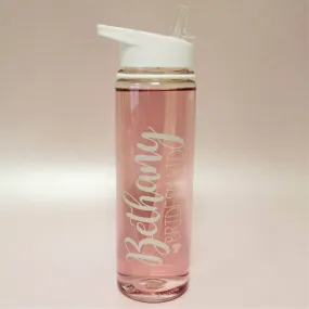 Personalised Wedding Party Water Bottle