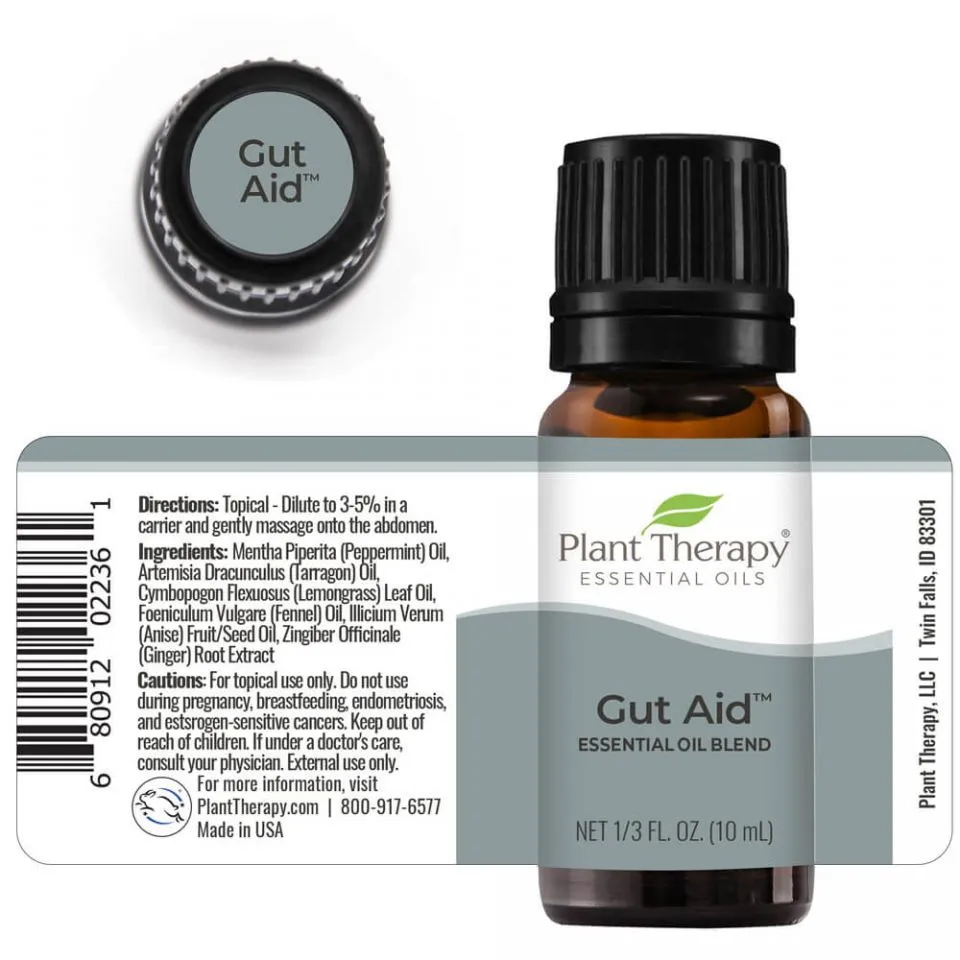 Plant Therapy Gut Aid Essential Oil Blend