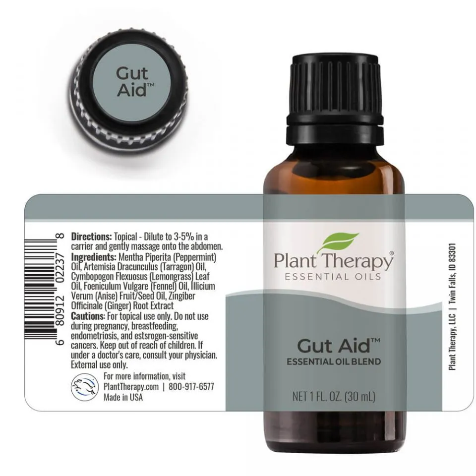 Plant Therapy Gut Aid Essential Oil Blend