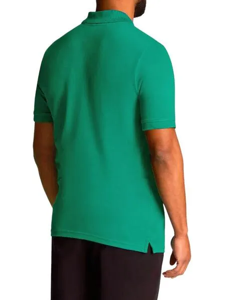 Polo Lyle Scott verde manzana para hombre