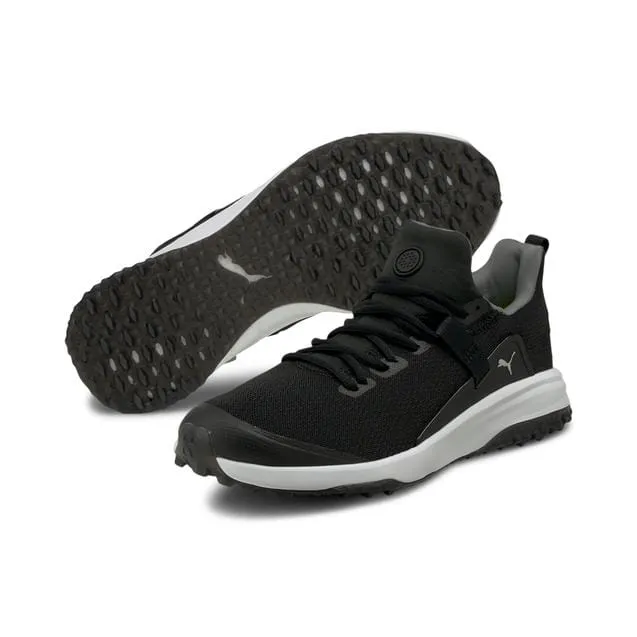 Puma Fusion Evo Golf Shoes Black - Quiet Shade 193850 01