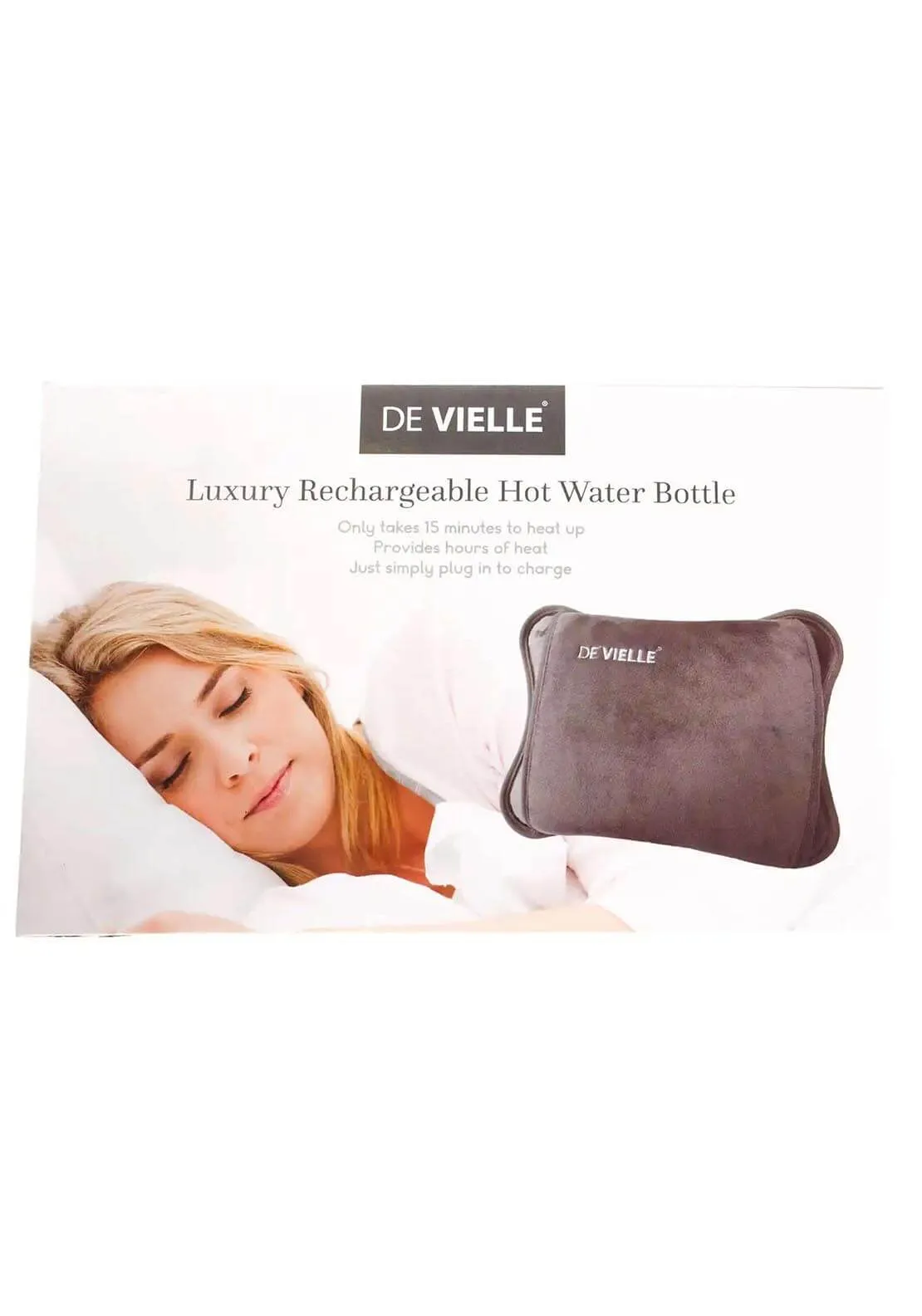 Recharge Hot Water Bottle - Grey