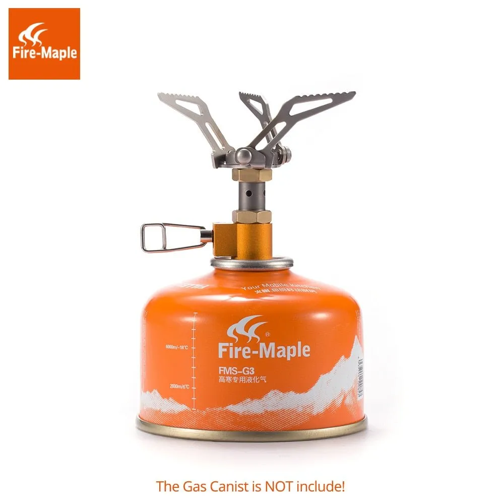 Rechaud à gaz portable en titane ultraléger 45g Fire Maple – FMS-300T