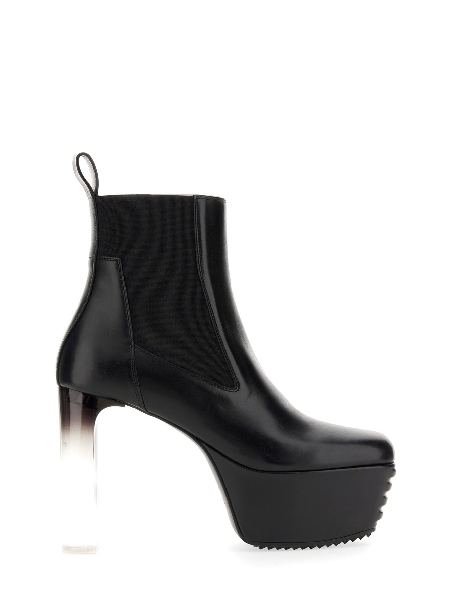 RICK OWENS    MINIMAL GRILL BEATLE BOOT