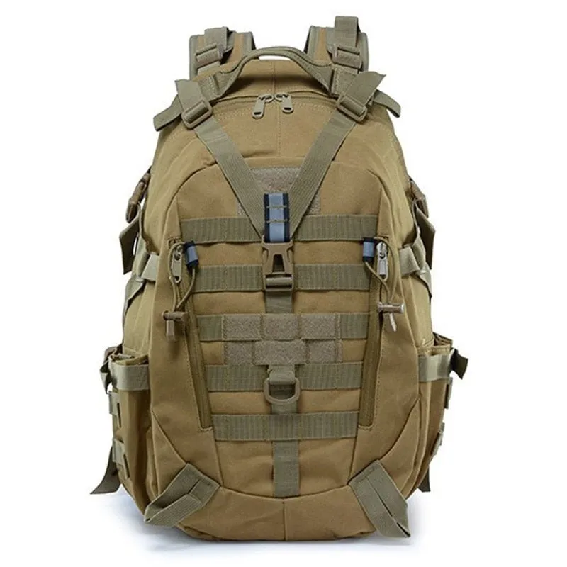 Sac à dos militaire tactique avec bandes réfléchissantes 40L Scione - Backapcak outdoor