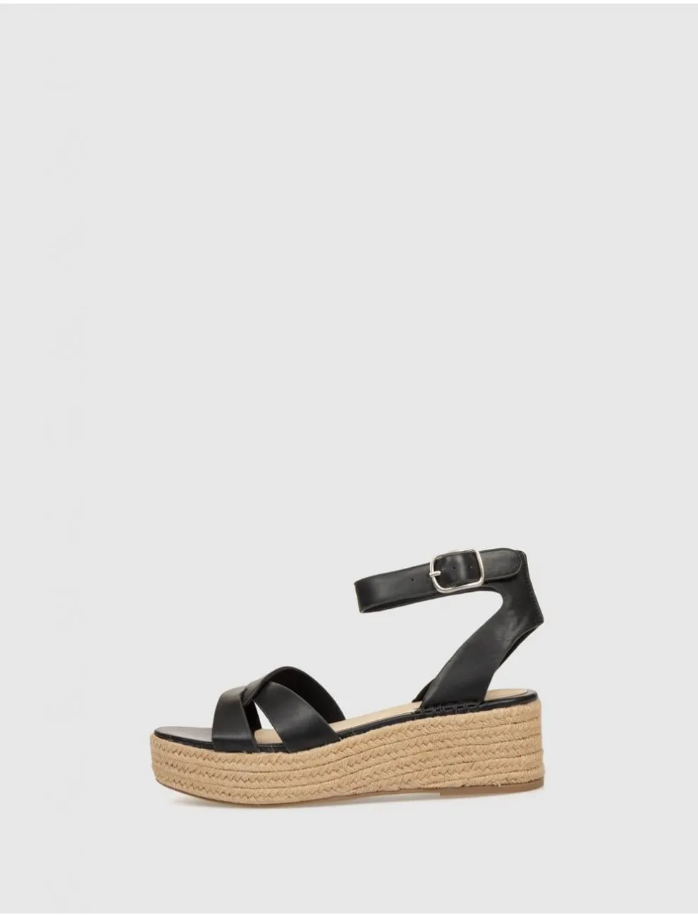 Sandalia Obvio Shoes Atlas Negro