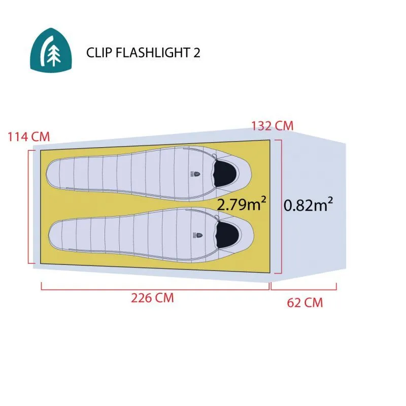 Sierra Designs  Clip Flashlight 2  - Tenda da campeggio