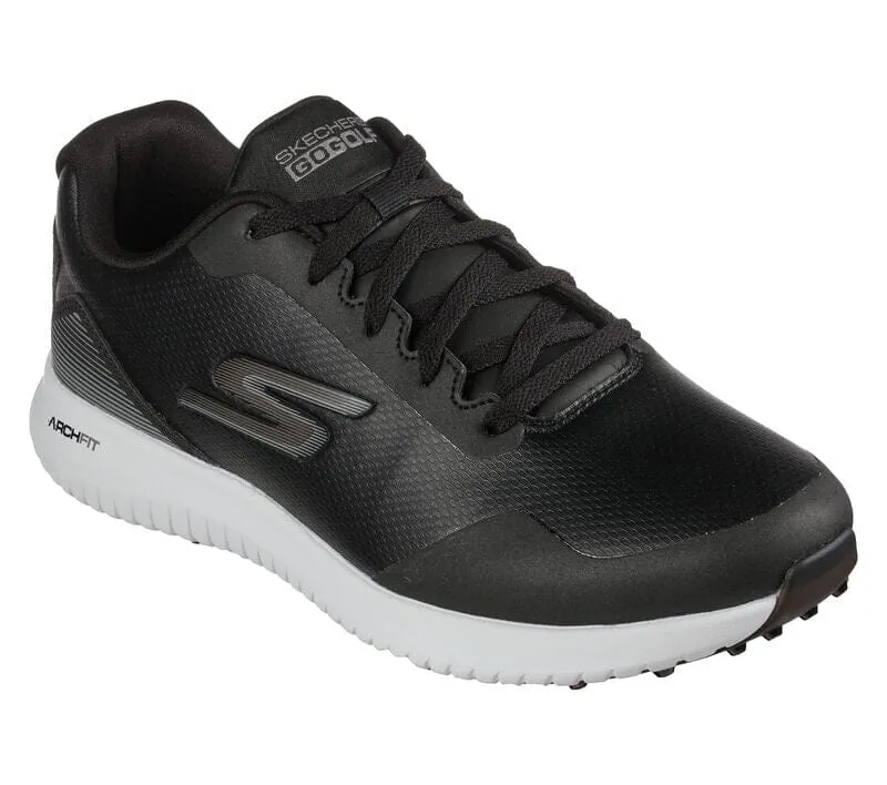 Skechers Men's Golf Shoes - Arch-Fit Go Golf Max 2 - Black/White 214028