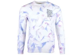 Sudadera Bolt Tie-Dye Fleece Crew True Blue