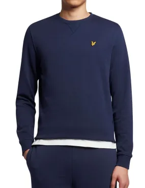 Sudadera Lyle Scott azul marino para hombre