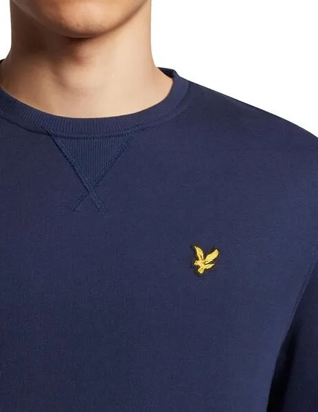 Sudadera Lyle Scott azul marino para hombre