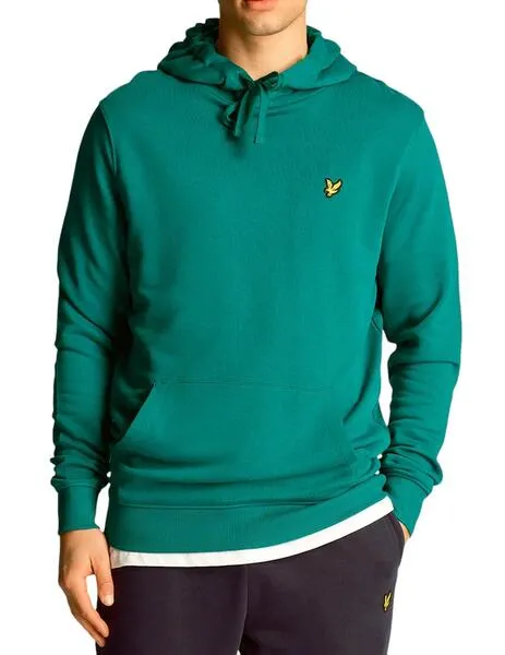 Sudadera Lyle Scott verde esmeralda para hombre