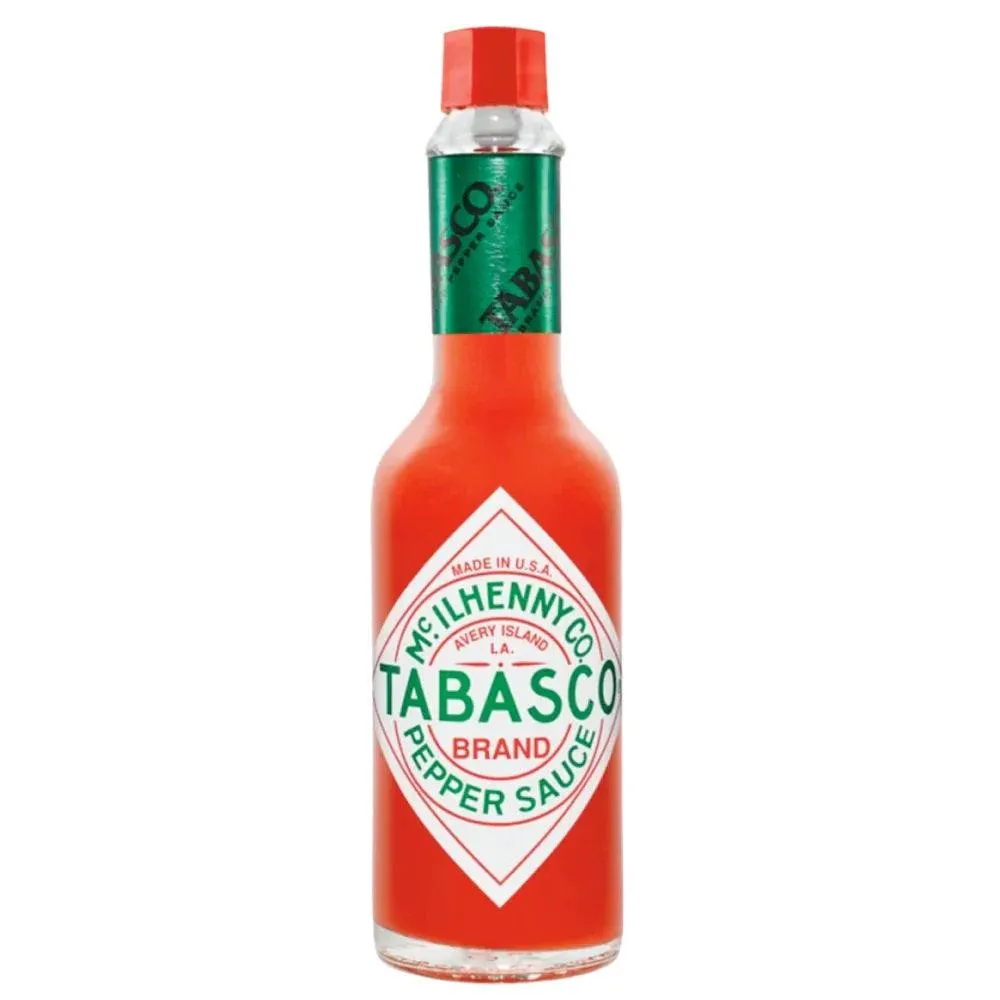 Tabasco Mix 12 Pack Original Red/Habanero/Chipotle/Green Pepper Hot Sauce 60ml Variety Box