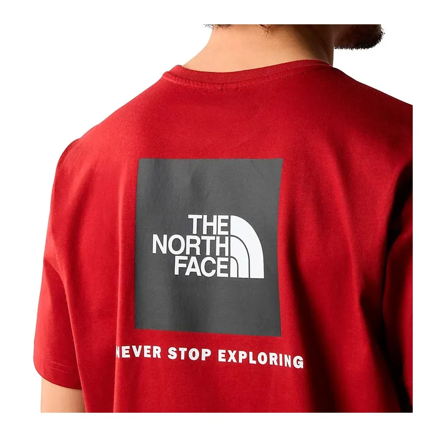 The North Face Camiseta M S/S REDBOX TEE ROJO