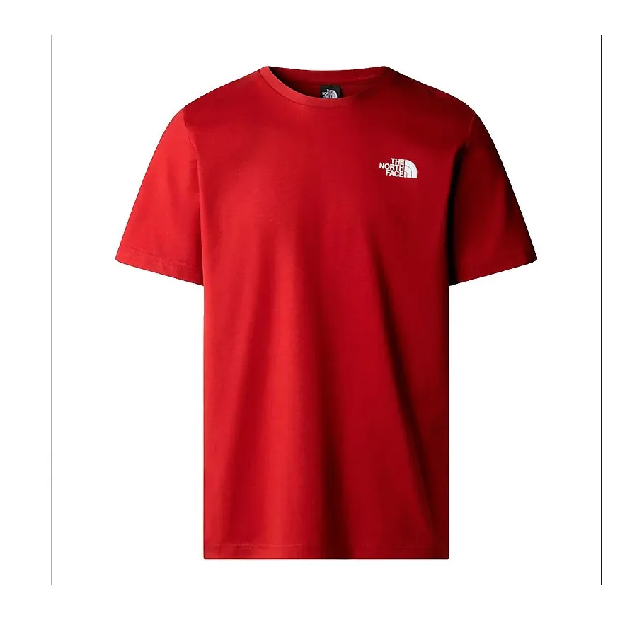 The North Face Camiseta M S/S REDBOX TEE ROJO