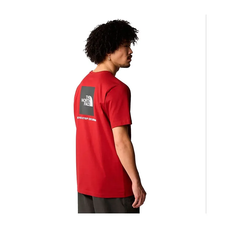 The North Face Camiseta M S/S REDBOX TEE ROJO