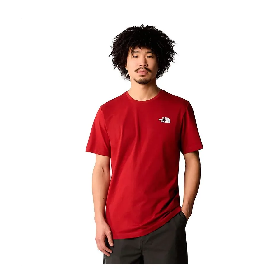 The North Face Camiseta M S/S REDBOX TEE ROJO