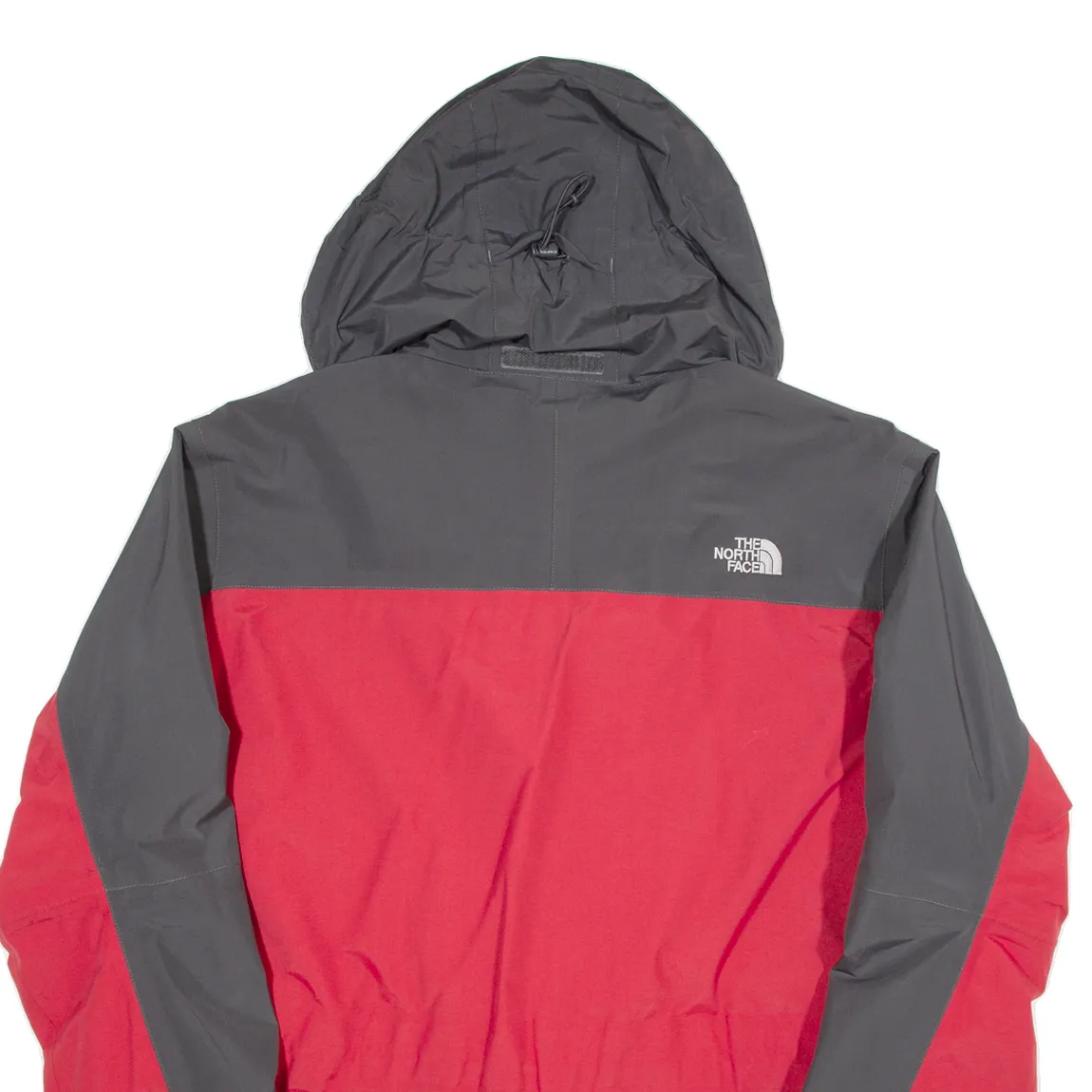 THE NORTH FACE Gore Tex Mens Rain Jacket Red Hooded XL