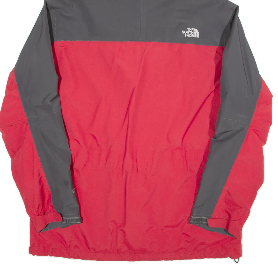 THE NORTH FACE Gore Tex Mens Rain Jacket Red Hooded XL