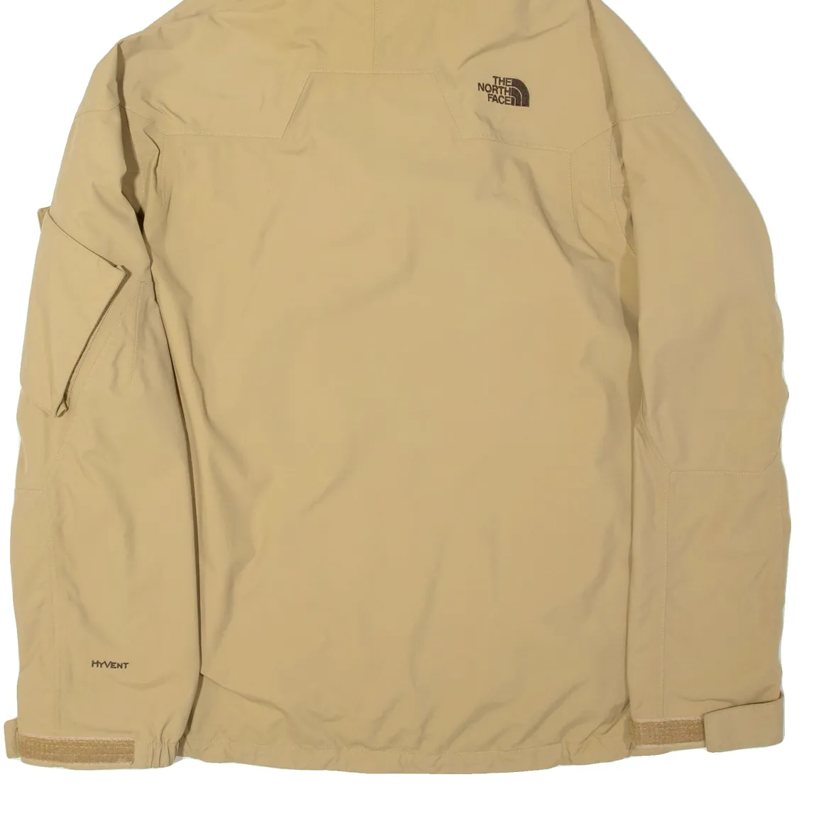 THE NORTH FACE Mens Chore Jacket Brown Nylon Hooded M