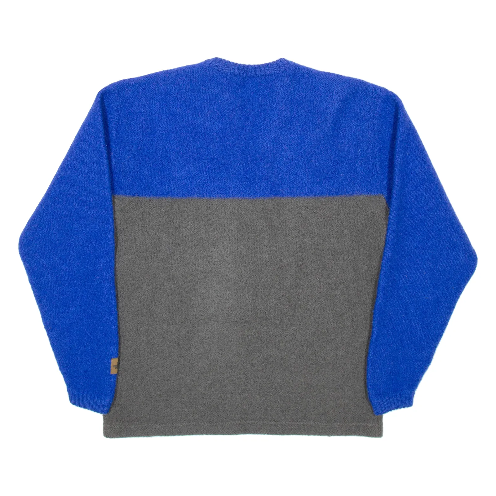 THE NORTH FACE Mens Jumper Blue Chunky Knit M