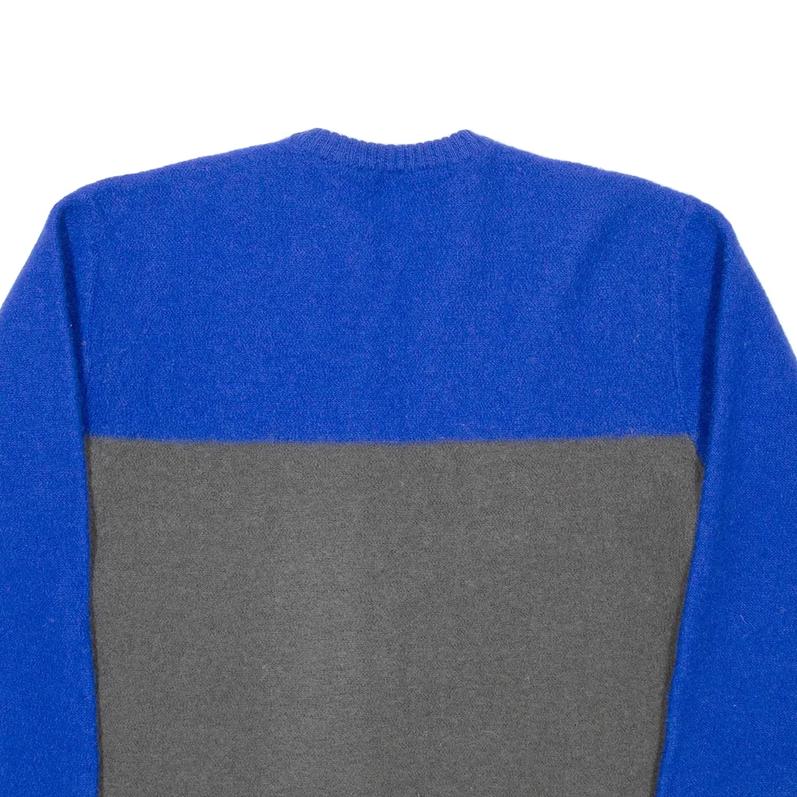 THE NORTH FACE Mens Jumper Blue Chunky Knit M