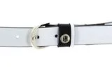 Tommy Hilfiger Reversible Belt Black White