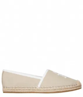 Tommy Hilfiger Sandals - Embroidered Espadrille in Sandalwood