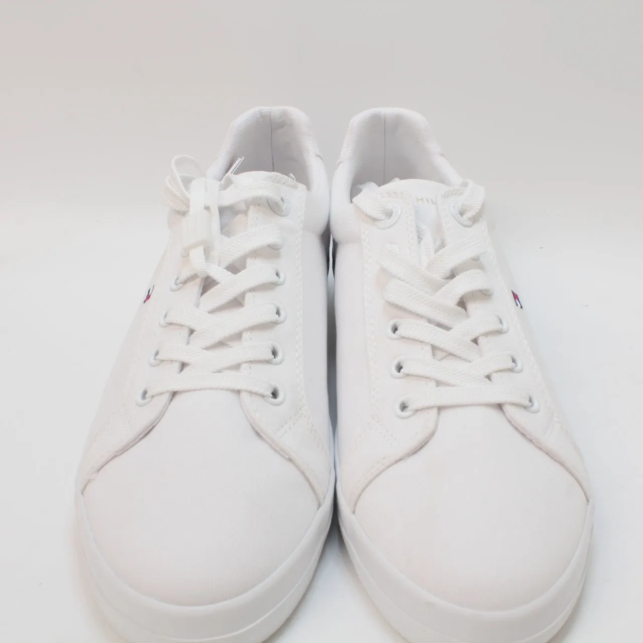 Tommy Hilfiger White Striped Sneakers UK 6.5