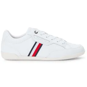 Tommy Hilfiger White Webbing Cupsole Trainers