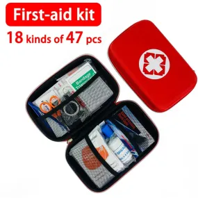 Trousse de premiers secours / kit d'urgence 18 articles BMC - First aid kit