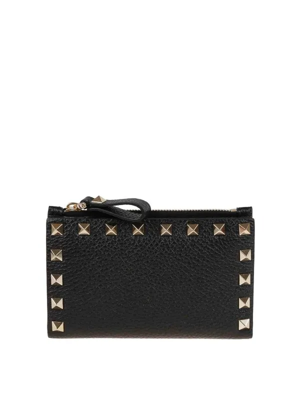 Valentino Garavani Coin Purse/Card Case Rockstud