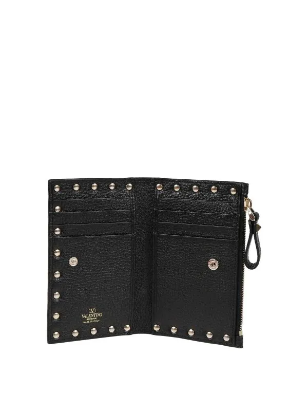 Valentino Garavani Coin Purse/Card Case Rockstud