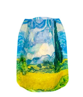 Van Gogh Wheat Field w/ Cypresses: Luminary Lantern / Candle Holder