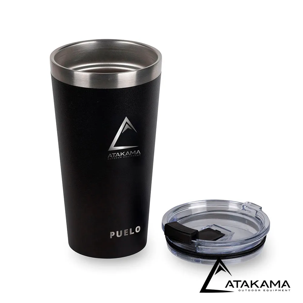 Vaso Térmico Puelo 480ml Negro - Atakama Outdoor