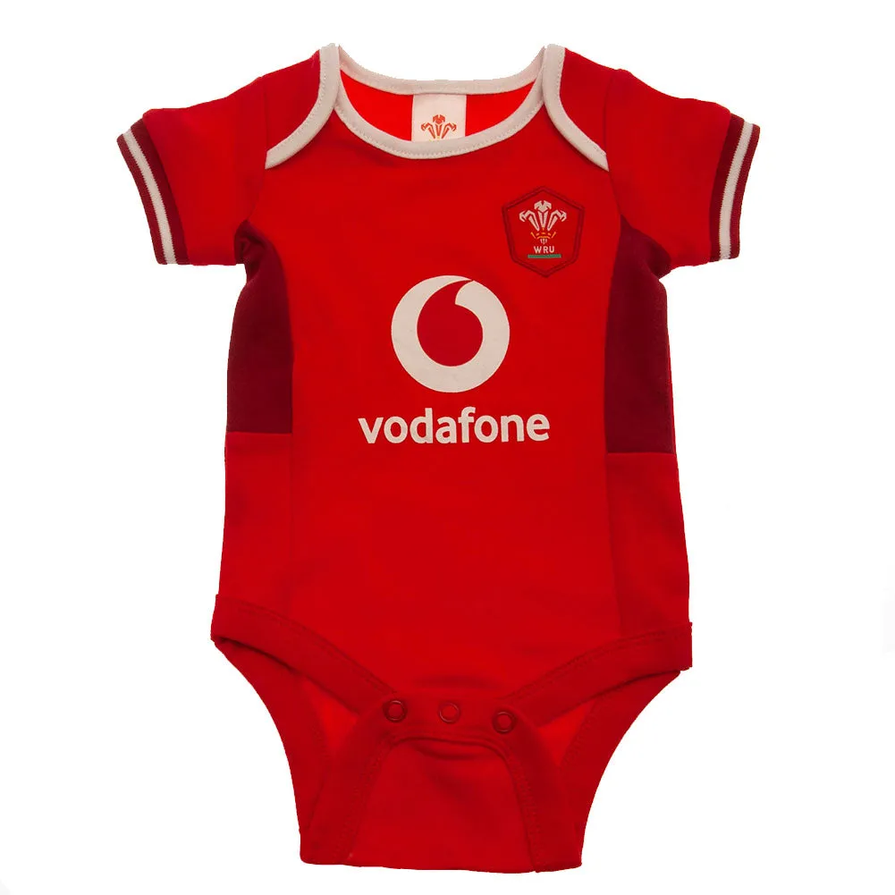 Wales RU 2 Pack Bodysuit 6/9 mths SP