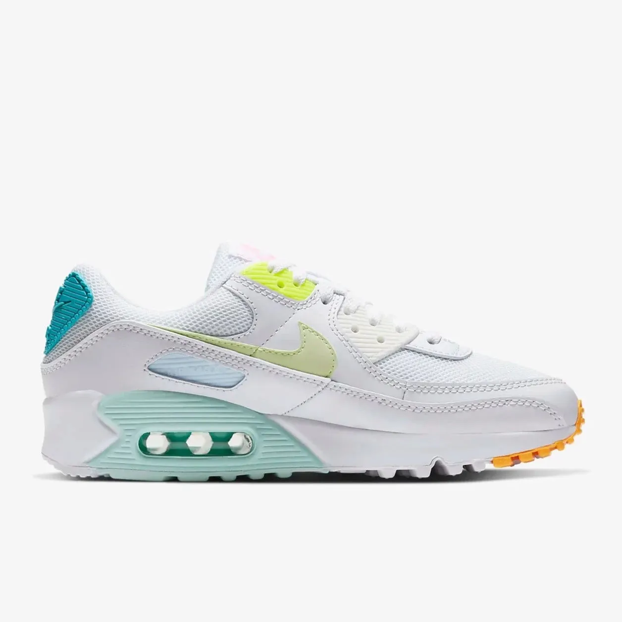 Warehouse Sale Air Max 90 Women White Aurora Sale Offer