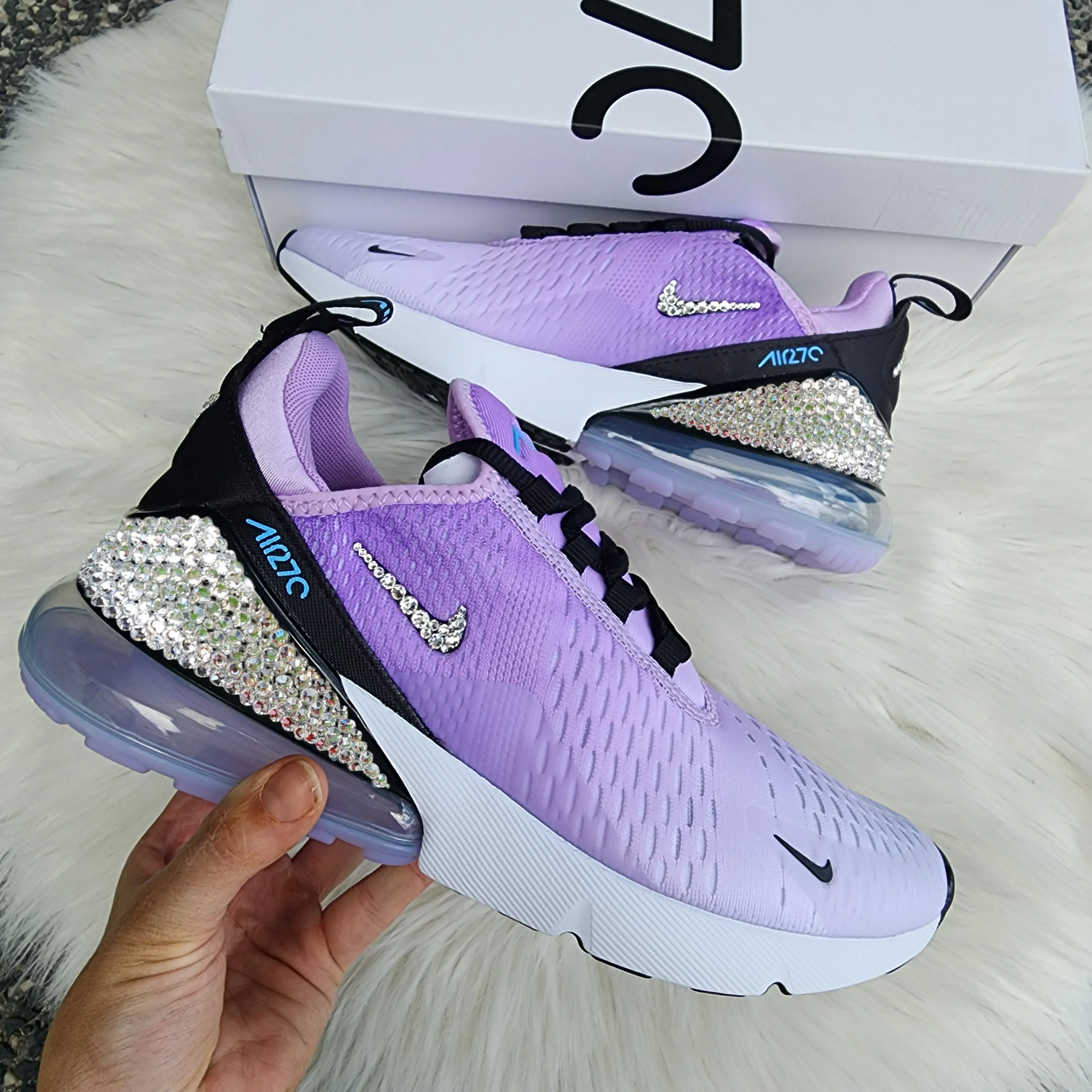 Warehouse Sale Purple Air Max 270 Women