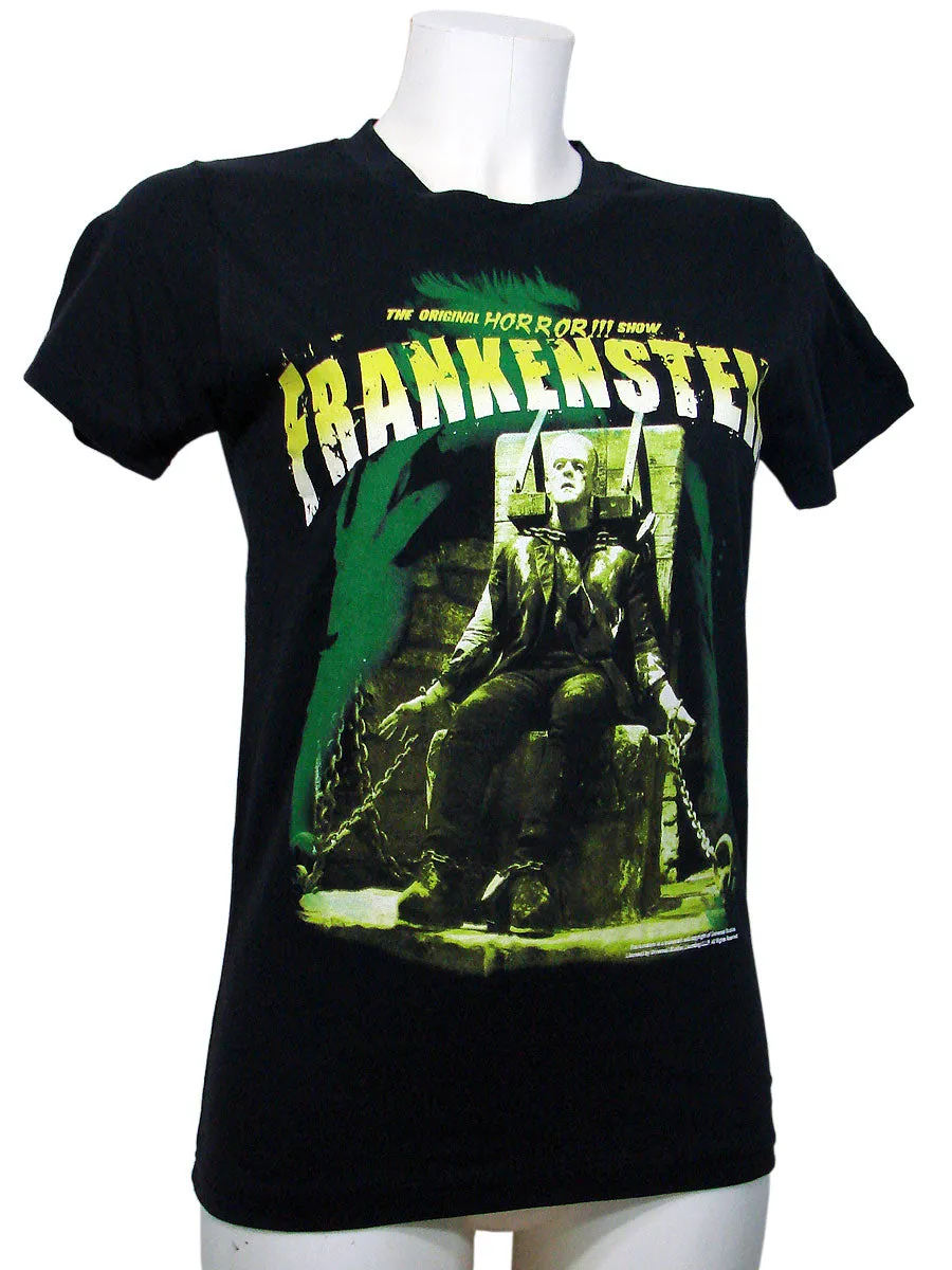 Women's T-shirt Top Frank Electric Chair