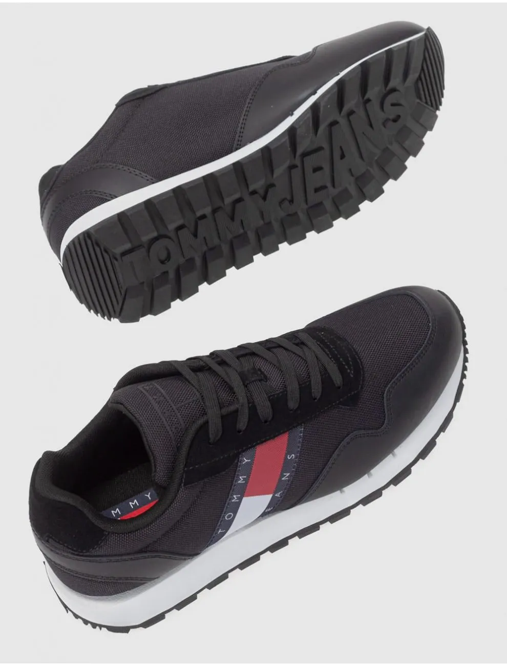 Zapatilla Tommy Hilfiger Tommy Jeans Retro Runner Negro