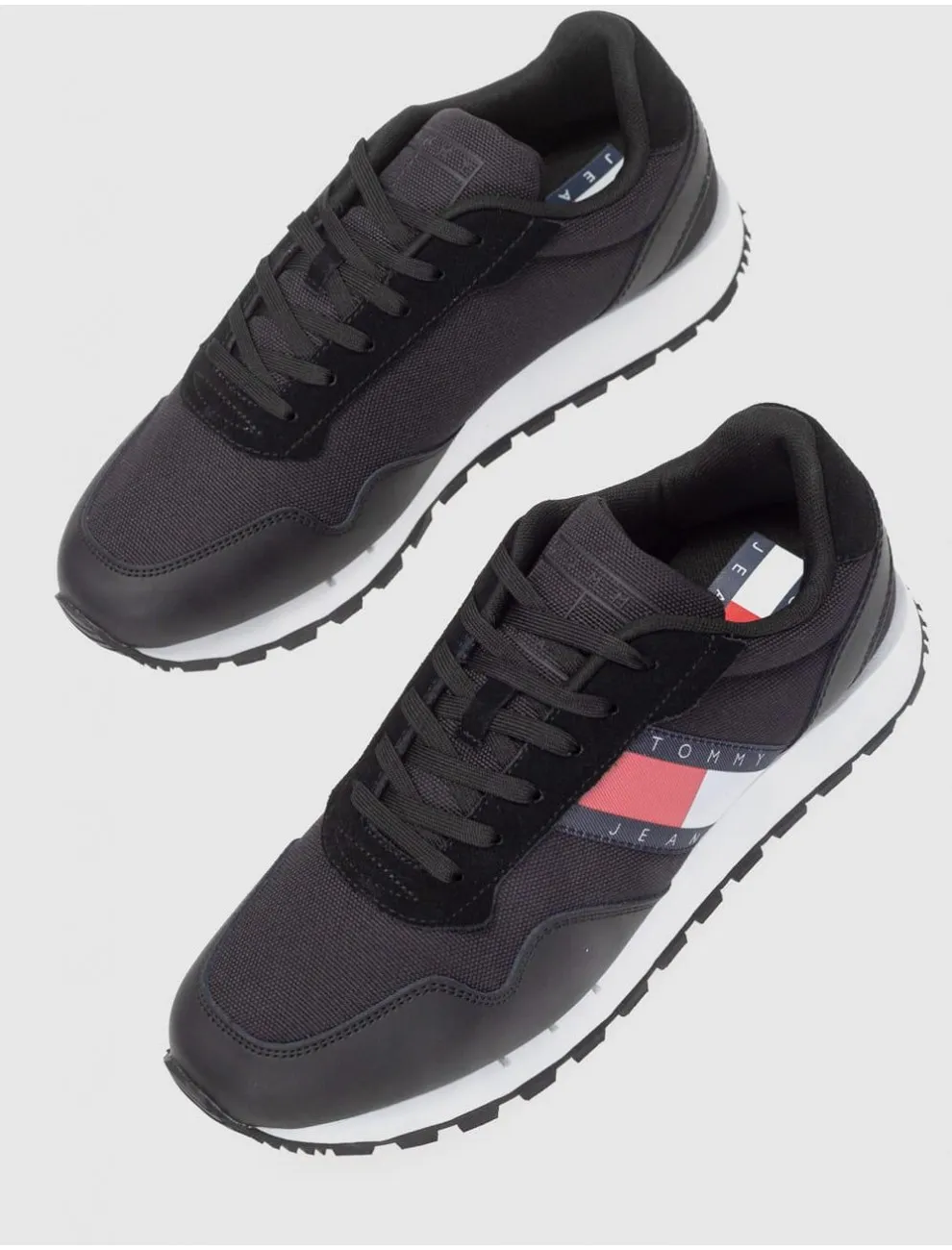 Zapatilla Tommy Hilfiger Tommy Jeans Retro Runner Negro