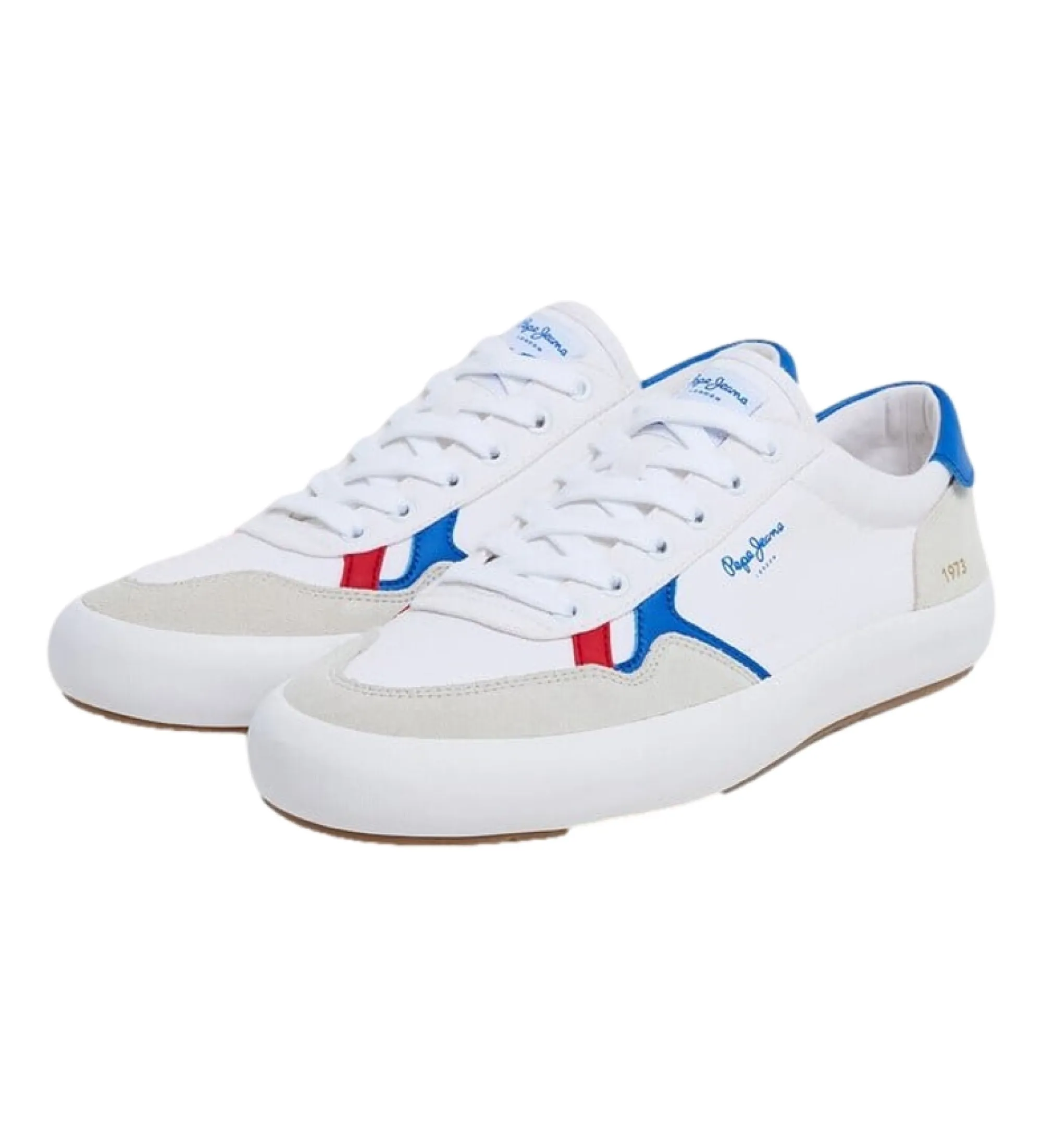 Zapatillas de Piel Travis Brit blanco