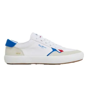 Zapatillas de Piel Travis Brit blanco