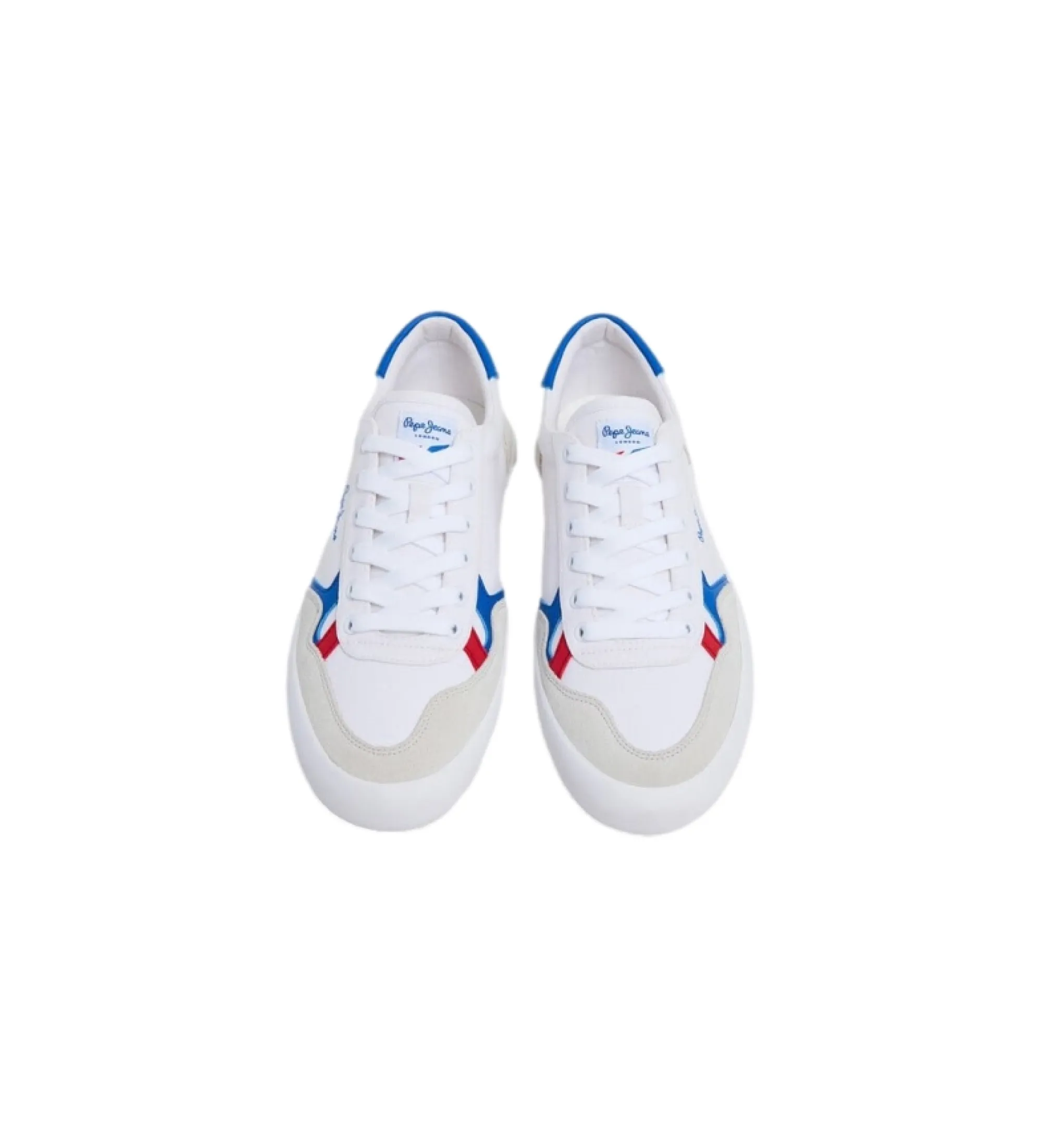 Zapatillas de Piel Travis Brit blanco