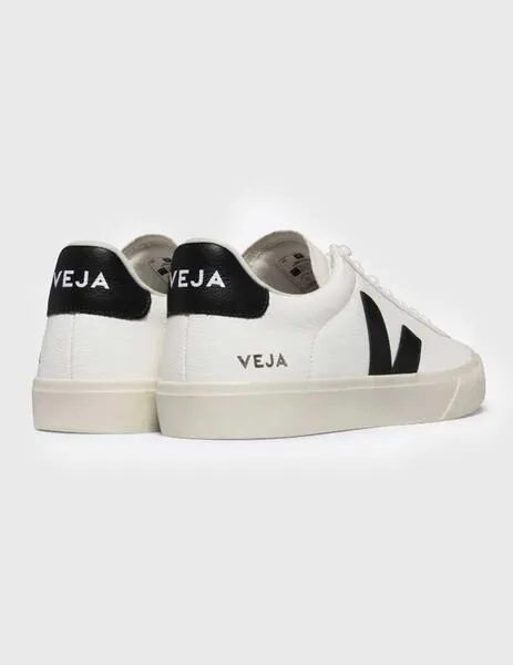 Zapatillas Veja Campo Chromefree Leather blancas unisex