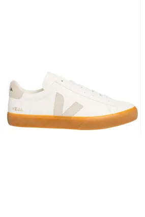 Zapatillas Veja Campo Chromefree Leather Blanco y Gris