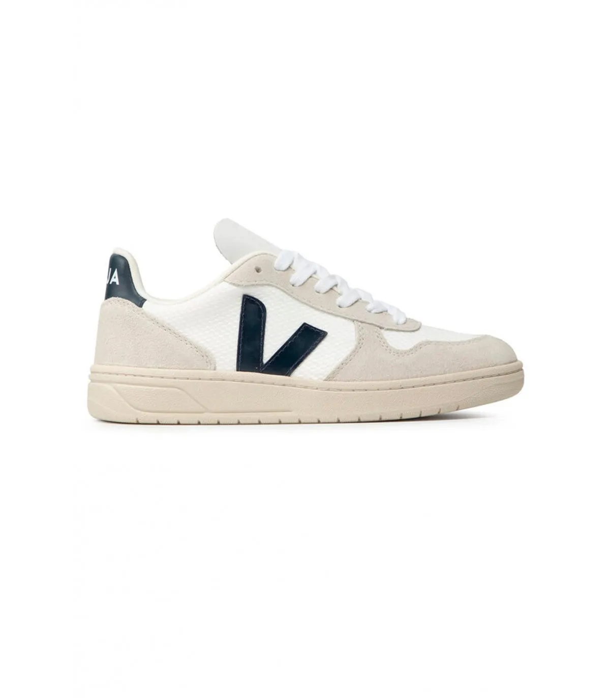 Zapatillas Veja V-10 BMESH Blanco y Azul